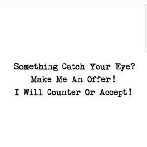 Will accept most offers